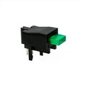 Dialight Led Circuit Board Indicators Green Diffused Rectangular 566-0207F